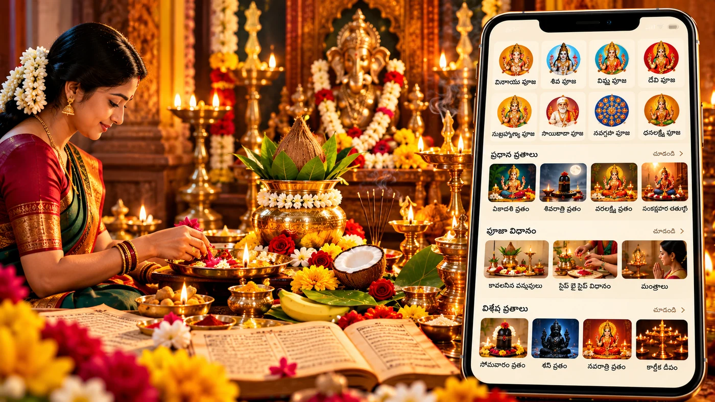 పూజలు & వ్రతాలు